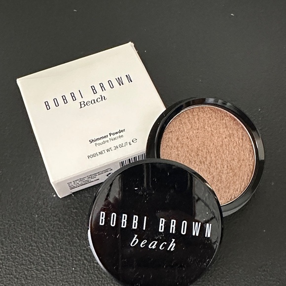 BNIB Bobbi Brown Beach Shimmer Powder .24oz Limited Edition - Bikini Bronze - Picture 2 of 5